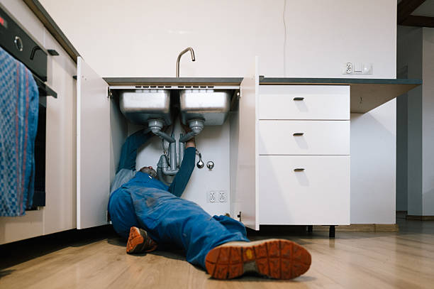 Professional Drain Cleaning technician working in Greenup, KY
